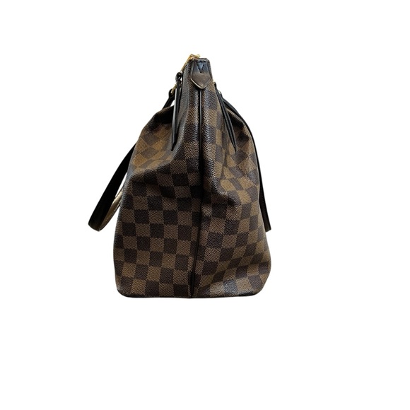 Louis Vuitton Damier Ebene Westminster GM Coated Canvas Leather Trim Tote Bag - Picture 5 of 15